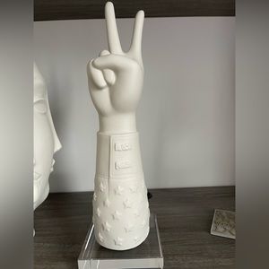 Brand new
Jonathan Adler Muse Peace Hand Sculpture